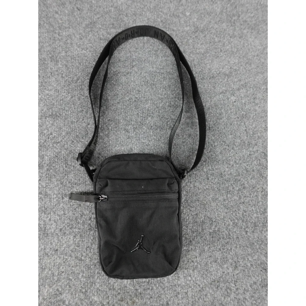 Jordan Airborne Festival Bag Black Crossbody‎ Messenger Bag 0631-023 322 OS